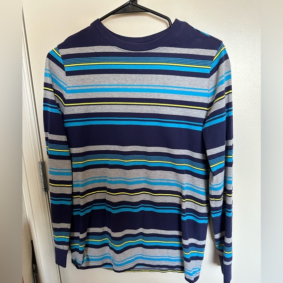 Boy’s long sleeved striped shirt - Picture 1 of 2